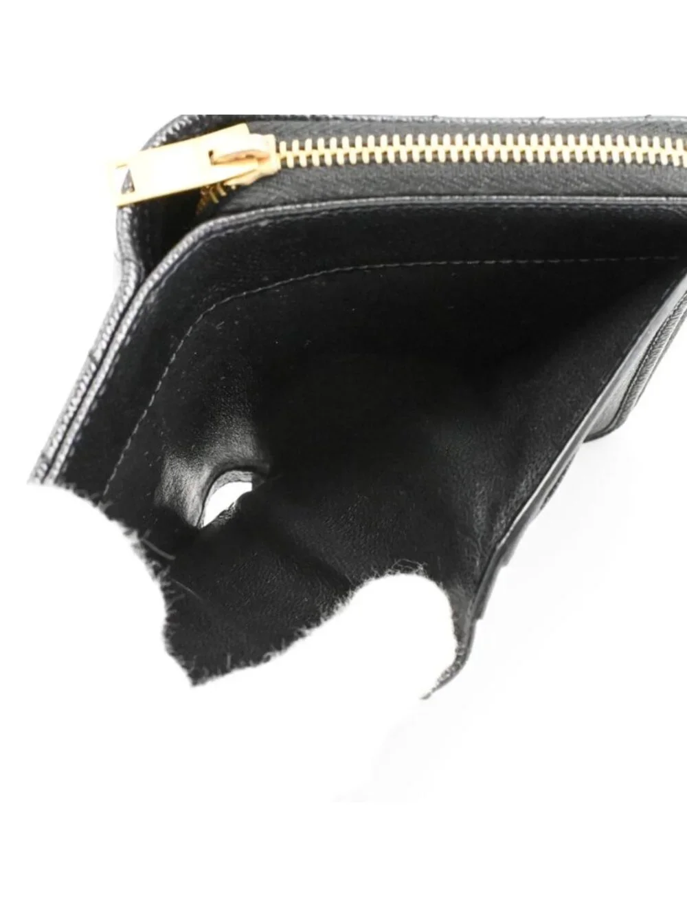 Saint Laurent Compact Wallet Zip Around